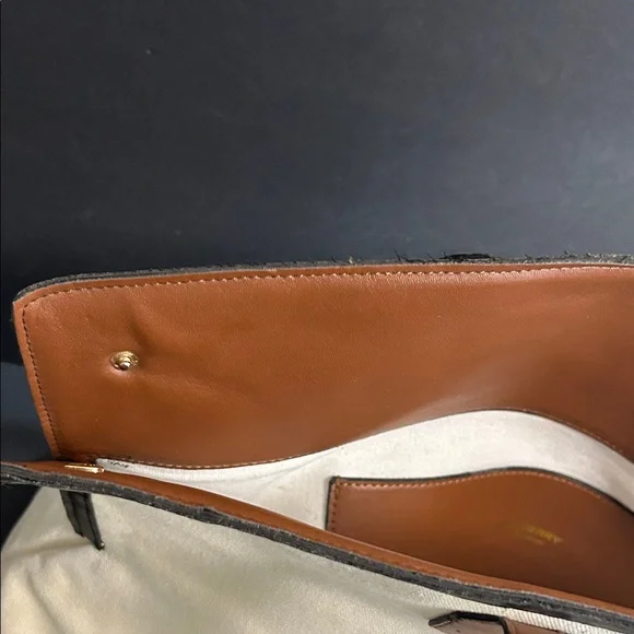 Beige Tote with Brown and Black Accents - Picture 14 of 17